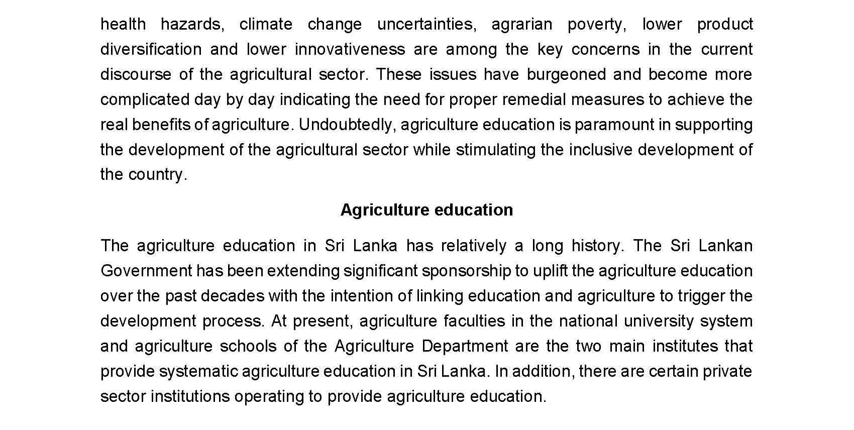 Motivating agriculture graduates with entrepreneurship opportunities Page 2