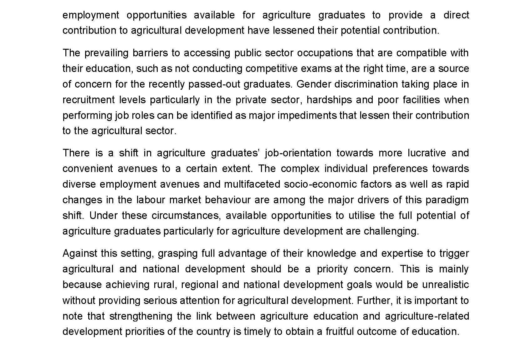 Motivating agriculture graduates with entrepreneurship opportunities Page 4